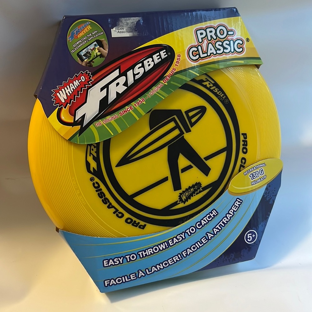 Yellow Frisbee